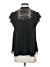 Express Outlet Black Short Sleeve Blouse Size S (estimated) - photo 1