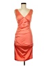 Cache Orange Cocktail Dress Size 6 - photo 1