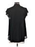 Express Outlet Black Short Sleeve Blouse Size S (estimated) - photo 2