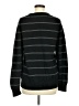 Merona Stripes Black Pullover Sweater Size M - photo 2