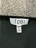 TOBI 100% Polyester Solid Black Romper Size S - photo 4