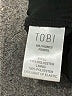 TOBI 100% Polyester Solid Black Romper Size S - photo 5
