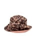 Steve Madden Paisley Burgundy Brown Hat One size - photo 1