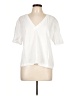 Zara White Short Sleeve T-Shirt Size L - photo 1