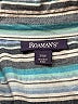 Roaman's Stripes Blue Short Sleeve Button-Down Shirt Size 34 W - photo 7