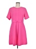 CeCe 100% Polyester Solid Pink Casual Dress Size 6 - photo 1