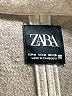 Zara 100% Polyester Gray Coat Size M - photo 6