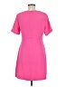 CeCe 100% Polyester Solid Pink Casual Dress Size 6 - photo 2