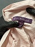 Gloria Vanderbilt Stripes Pink Long Sleeve Blouse Size L - photo 7