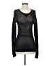 Faded Glory Metallic Black Pullover Sweater Size S - photo 1