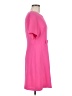 CeCe 100% Polyester Solid Pink Casual Dress Size 6 - photo 4