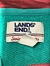 Lands' End Color Block Teal Pullover Hoodie Size S - photo 8