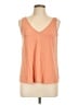 Be Cool Orange Sleeveless T-Shirt Size M - photo 1