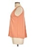 Be Cool Orange Sleeveless T-Shirt Size M - photo 5
