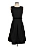 Theory Solid Black Cocktail Dress Size 8 - photo 1