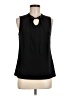 Liz Claiborne Black Sleeveless Blouse Size M - photo 1