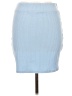 Bar III Solid Blue Casual Skirt Size L - photo 2