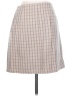 Sandro Plaid Tan Casual Skirt Size Sm (1) - photo 2