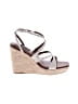Nine West Silver Wedges Size 7 1/2 - photo 1