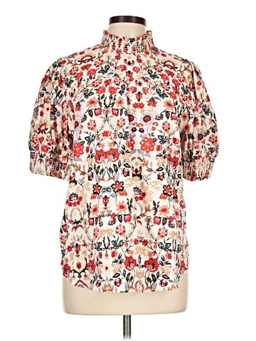 Ann Taylor LOFT Short Sleeve Blouse (view 1)