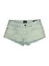 RVCA Green Denim Shorts Size 28 waist - photo 1