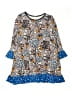 Penelope Plumm Print Blue Dress Size 8 - photo 1