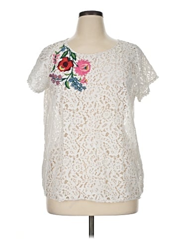 For Love And Liberty Short Sleeve Blouse (view 1)