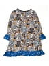 Penelope Plumm Print Blue Dress Size 8 - photo 2