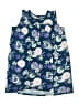 Tea 100% Cotton Blue Dress Size 12 - photo 1