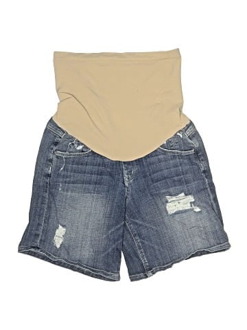 A Pea in the Pod Denim Shorts (view 1)