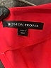 Boston Proper Solid Red Jumpsuit Size S - photo 4