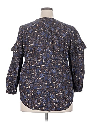 Free Assembly 3/4 Sleeve Blouse (view 2)