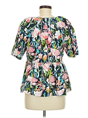 Crown & Ivy Short Sleeve Blouse (view 2)