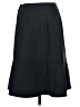 Ann Taylor Chevron-herringbone Black Formal Skirt Size 2 - photo 2