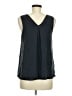 Theory 100% Silk Black Sleeveless Silk Top Size M - photo 2