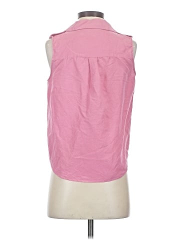 NYDJ Sleeveless Button-Down Shirt (view 2)