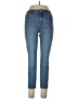 Lands' End Solid Blue Jeans Size 12 - photo 1