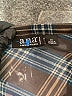 a.n.a. A New Approach 100% Polyester Plaid Gray Short Sleeve Blouse Size 1X - photo 7