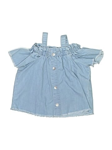 Hudson Jeans Short Sleeve Blouse (view 1)
