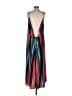 Leith 100% Polyester Stripes Teal Casual Dress Size S - photo 2
