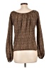 Chessa Davis Brown Long Sleeve Blouse Size L (estimated) - photo 2