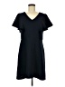 Ann Taylor LOFT Solid Black Casual Dress Size 8 - photo 1