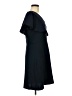 Ann Taylor LOFT Solid Black Casual Dress Size 8 - photo 4
