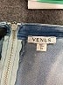 Venus Chevron-herringbone Blue Jumpsuit Size 24 - photo 4