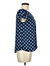 Papermoon Blue Short Sleeve Blouse Size M - photo 4