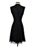 Needle & Thread 100% Polyester Tweed Black Cocktail Dress Size 2 - photo 2