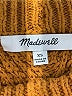 Madewell 100% Cotton Brown Joslin Pullover Sweater Size XS - photo 7