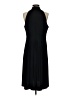 Calvin Klein Solid Black Cocktail Dress Size P (petite) - photo 2