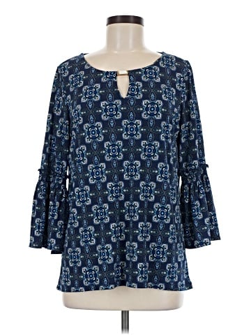 Dana Buchman 3/4 Sleeve Blouse (view 1)