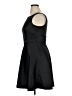 I.N. Studio Solid Black Cocktail Dress Size 14 Petite - photo 5